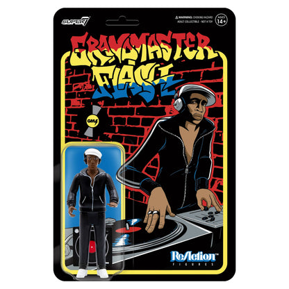 Super7 Grandmaster Flash 3.75" ReAction Figure Action Figure Front