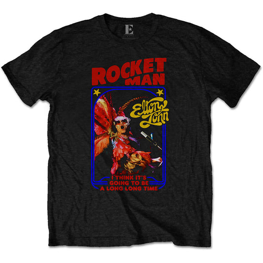 Elton John Rocketman Feather Suit Slim Fit T-shirt Front