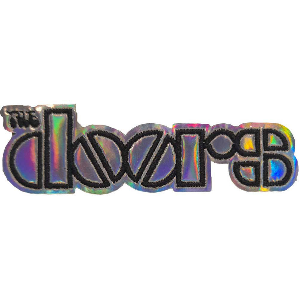 Doors Sonic Silver Embroidered Patch Front
