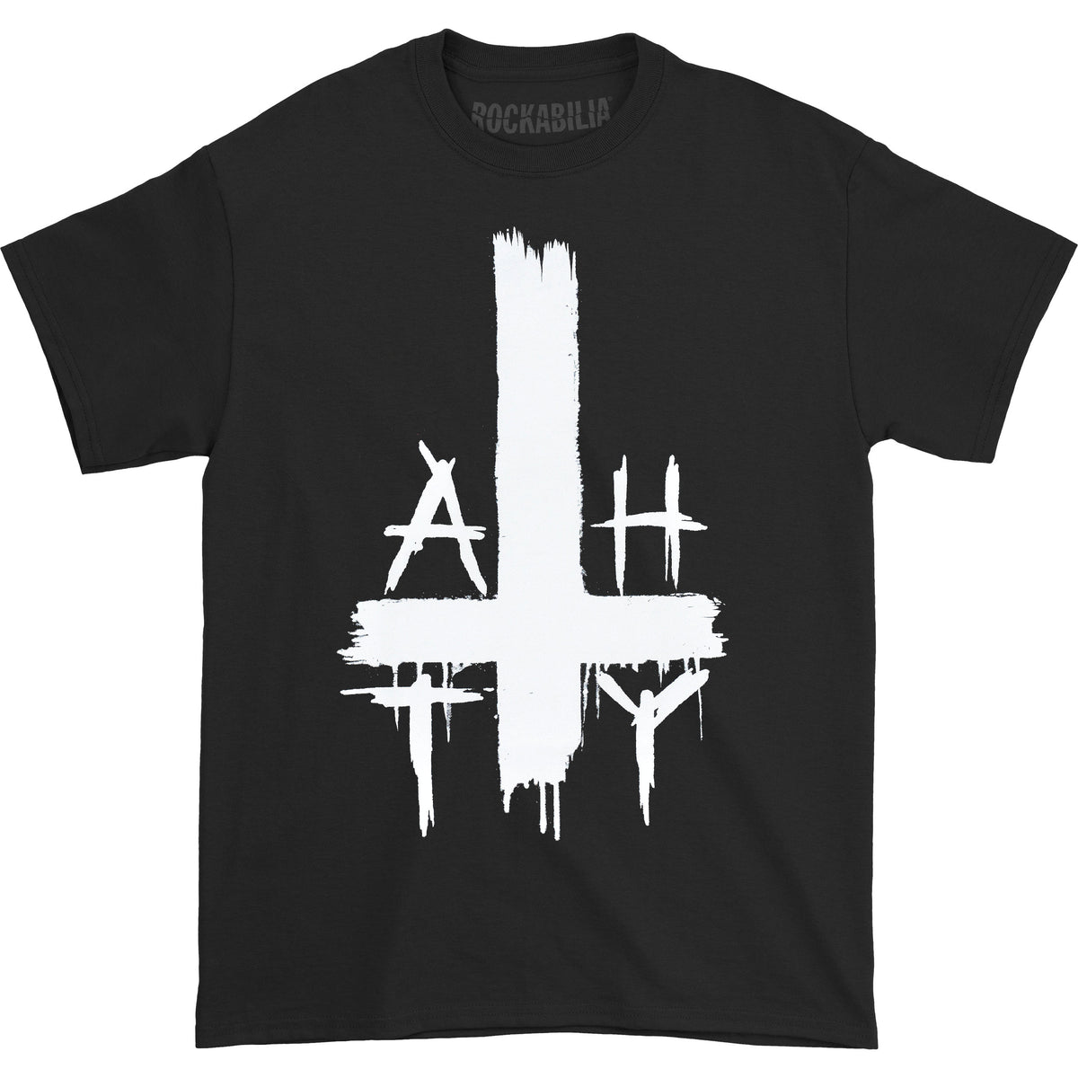 All Hail The Yeti Worship Satan T-shirt Front