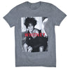 Name on Light Heather Gray Tee T-shirt