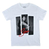 3 Strips Photo on White Tee T-shirt