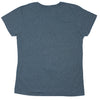 Cracked Logo & Tongue on Dark Heather Gray Women's Tee Womens T-shirt