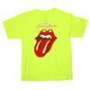 Cracked Logo & Tongue on Yellow Tee T-shirt