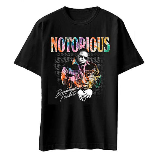 Notorious B.I.G. Brooklyn's Finest Slim Fit T-shirt Front