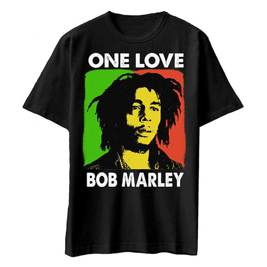 Bob Marley One Love Slim Fit T-shirt Front