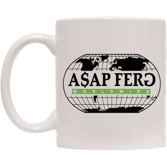 ASAP Ferg A$AP Worldwide Coffee Mug Front