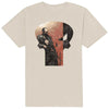 Skull Outline Character Slim Fit T-shirt