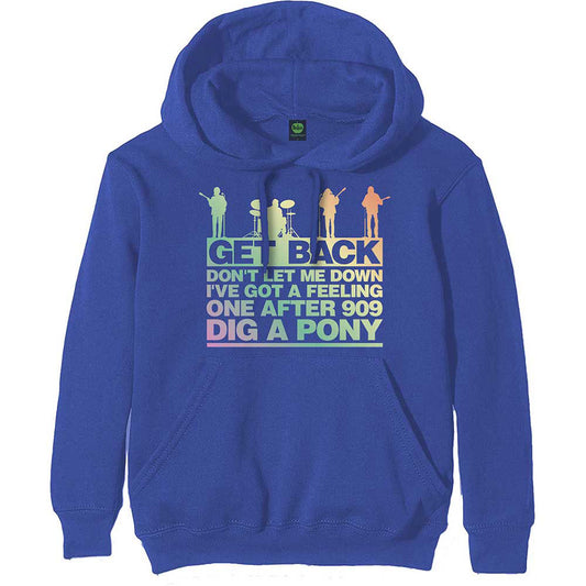 Beatles Get Back Gradient Hooded Sweatshirt Front