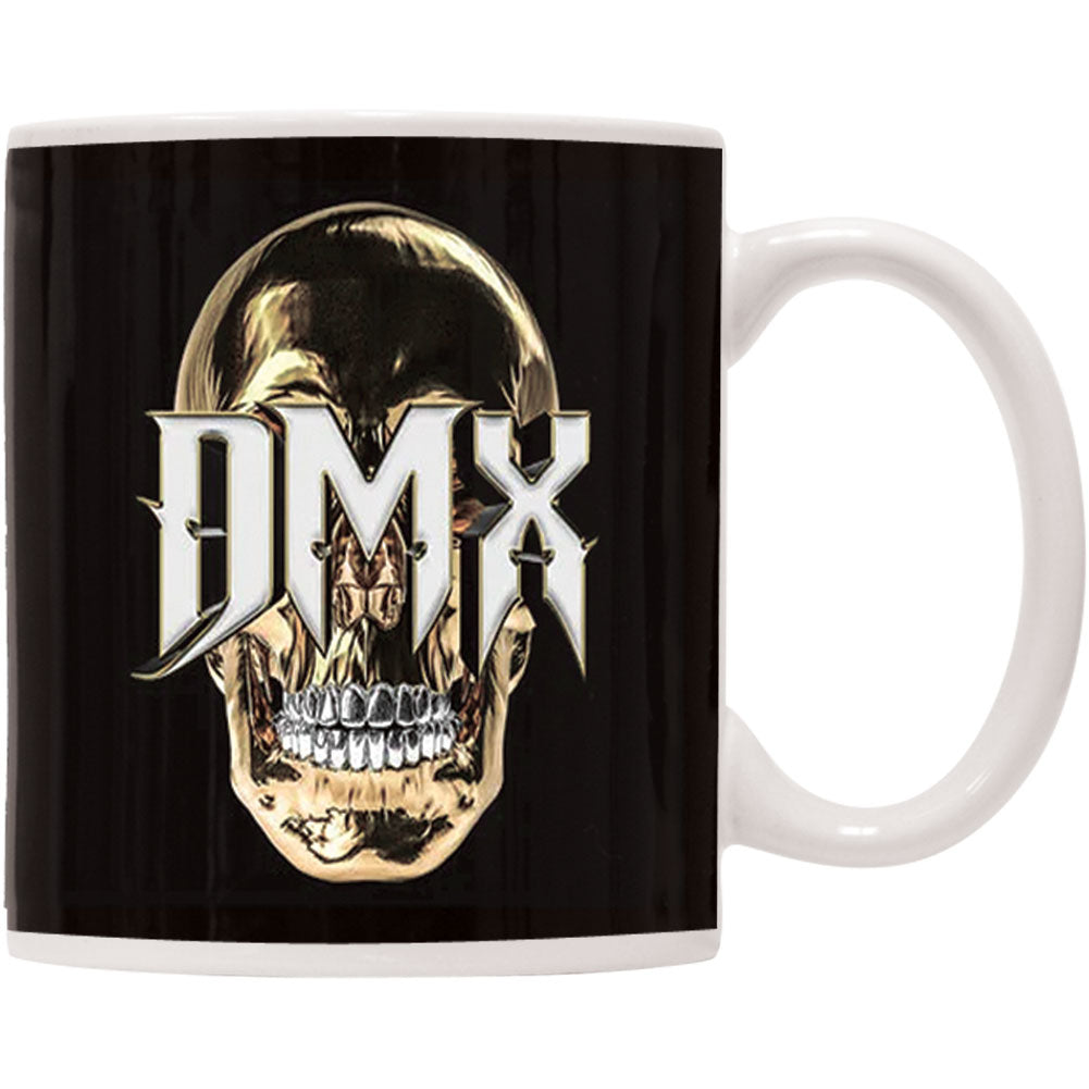 DMX Gold Skull Coffee Mug Back