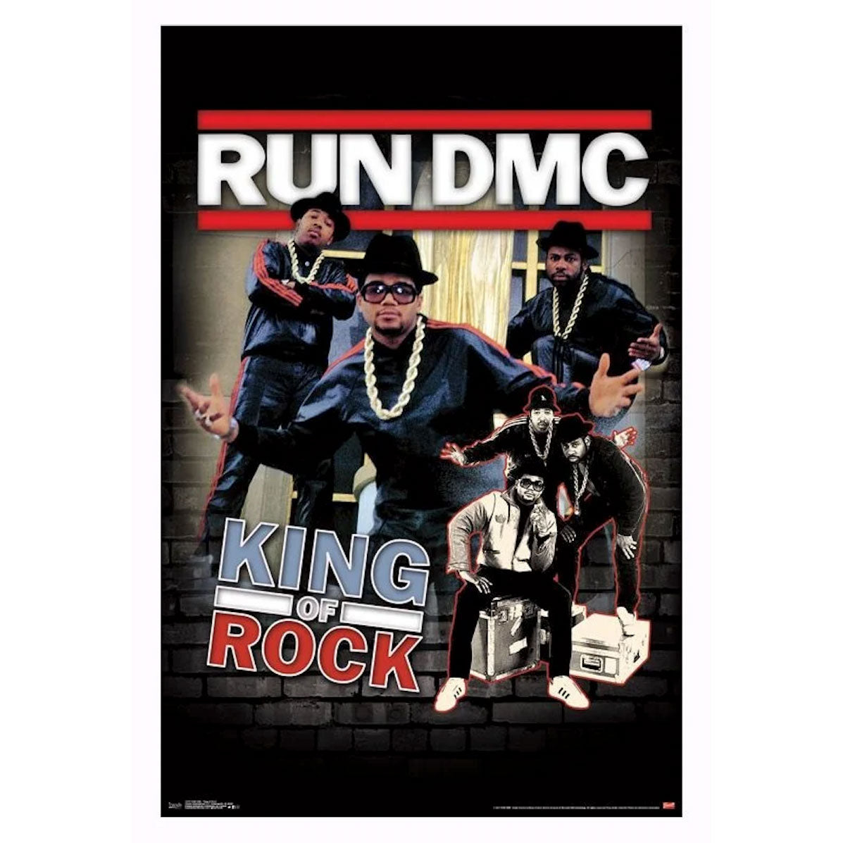 Run DMC King of Rock Domestic Poster Front