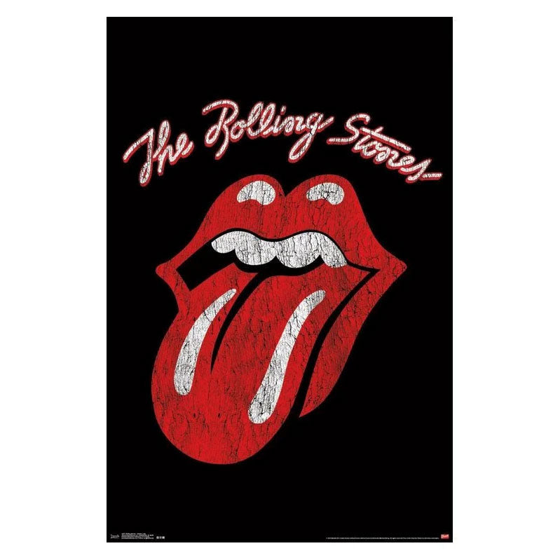 Rolling Stones Classic Logo Domestic Poster Front