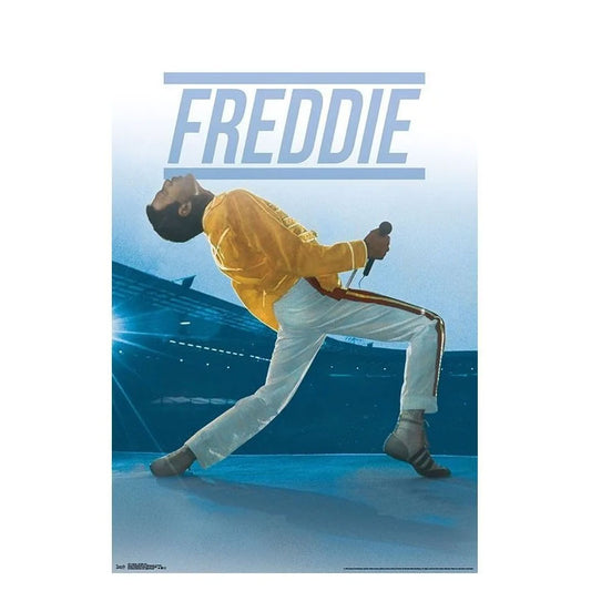 Queen Freddie Mercury Live Domestic Poster
