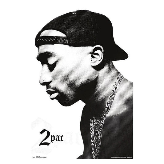 Tupac Profile Domestic Poster Front