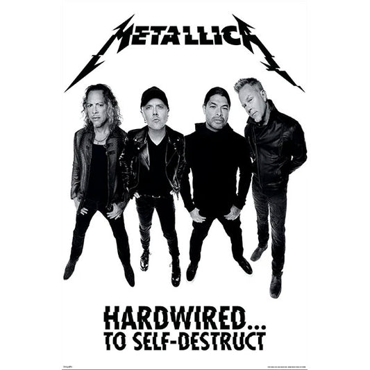 Metallica Hardwired to Self-Destruct Domestic Poster Front