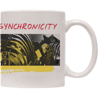 Police Synchronicity - Yellow Coffee Mug Back
