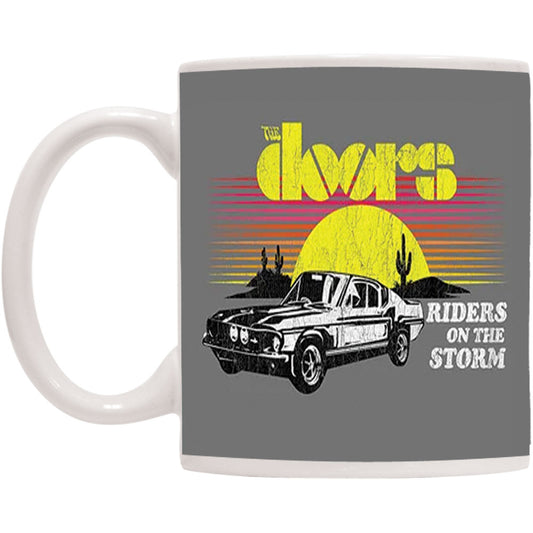 Doors Riders on the Storm Coffee Mug Front