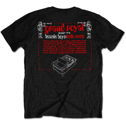 Beastie Boys Hello Nasty (Back Print) Slim Fit T-shirt Back