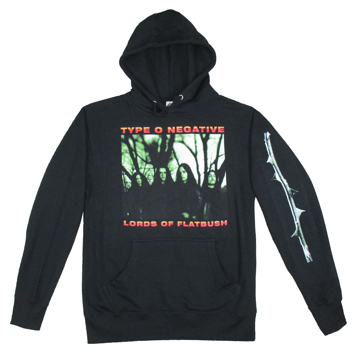 Type O Negative Lords of Flatbush Pull Over Hooded Fleece Hooded Sweatshirt Front