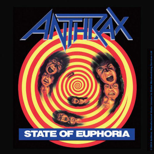 Anthrax State of Euphoria Coaster Front