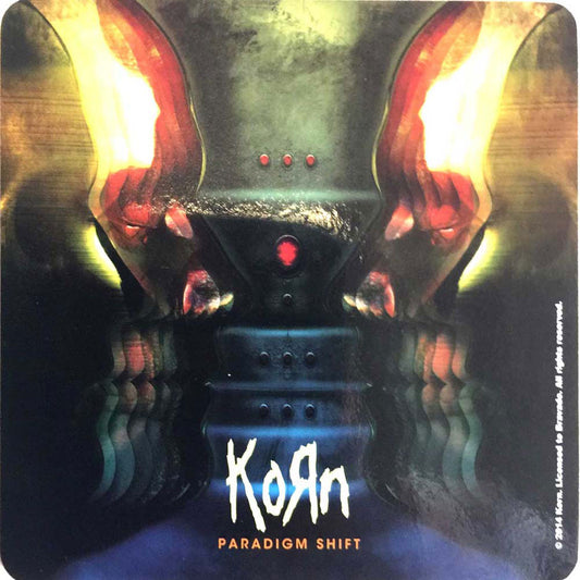 Korn Paradigm Shift Coaster Front