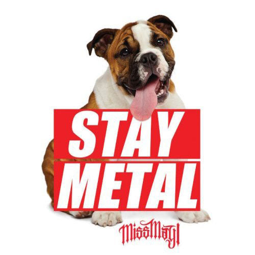 Miss May I Dog Coaster Front