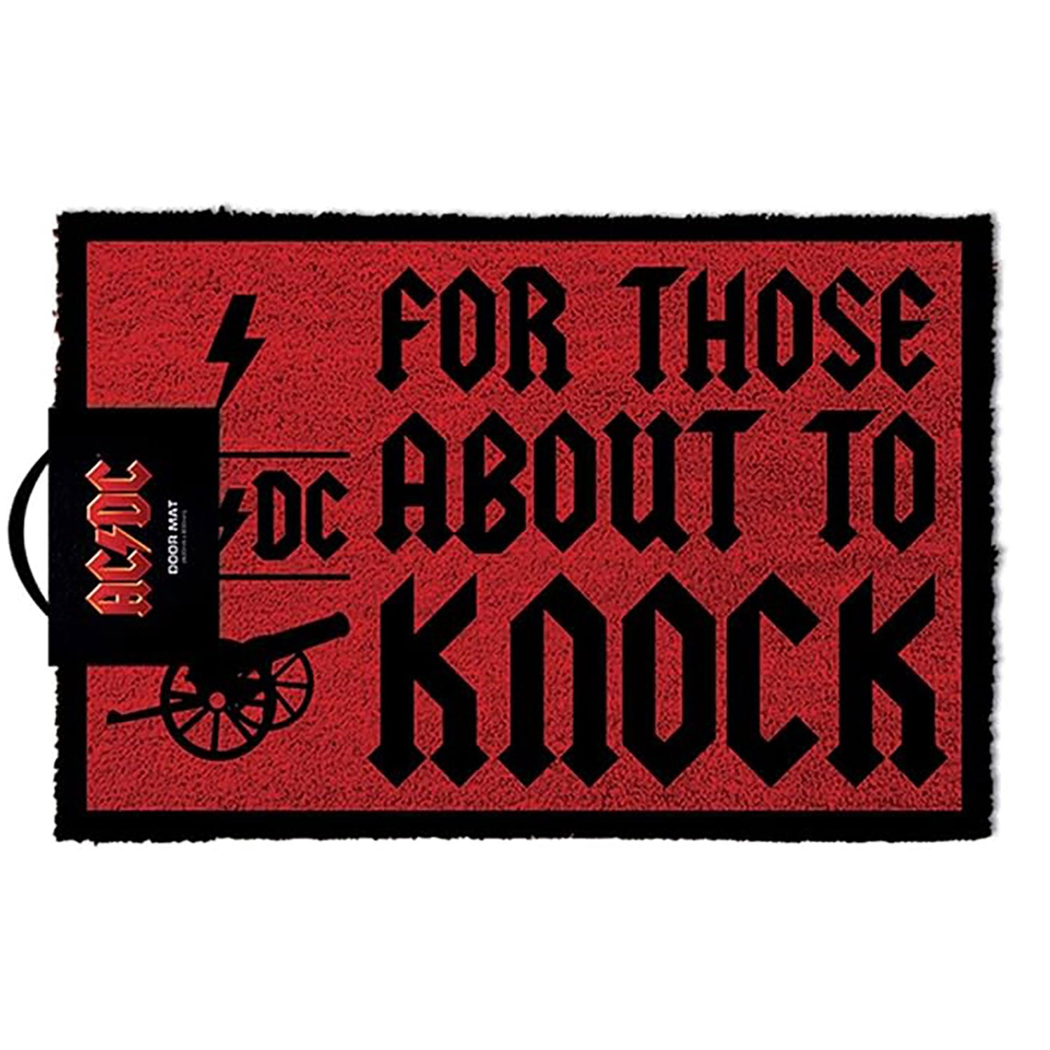 For Those About to Knock Door Mat