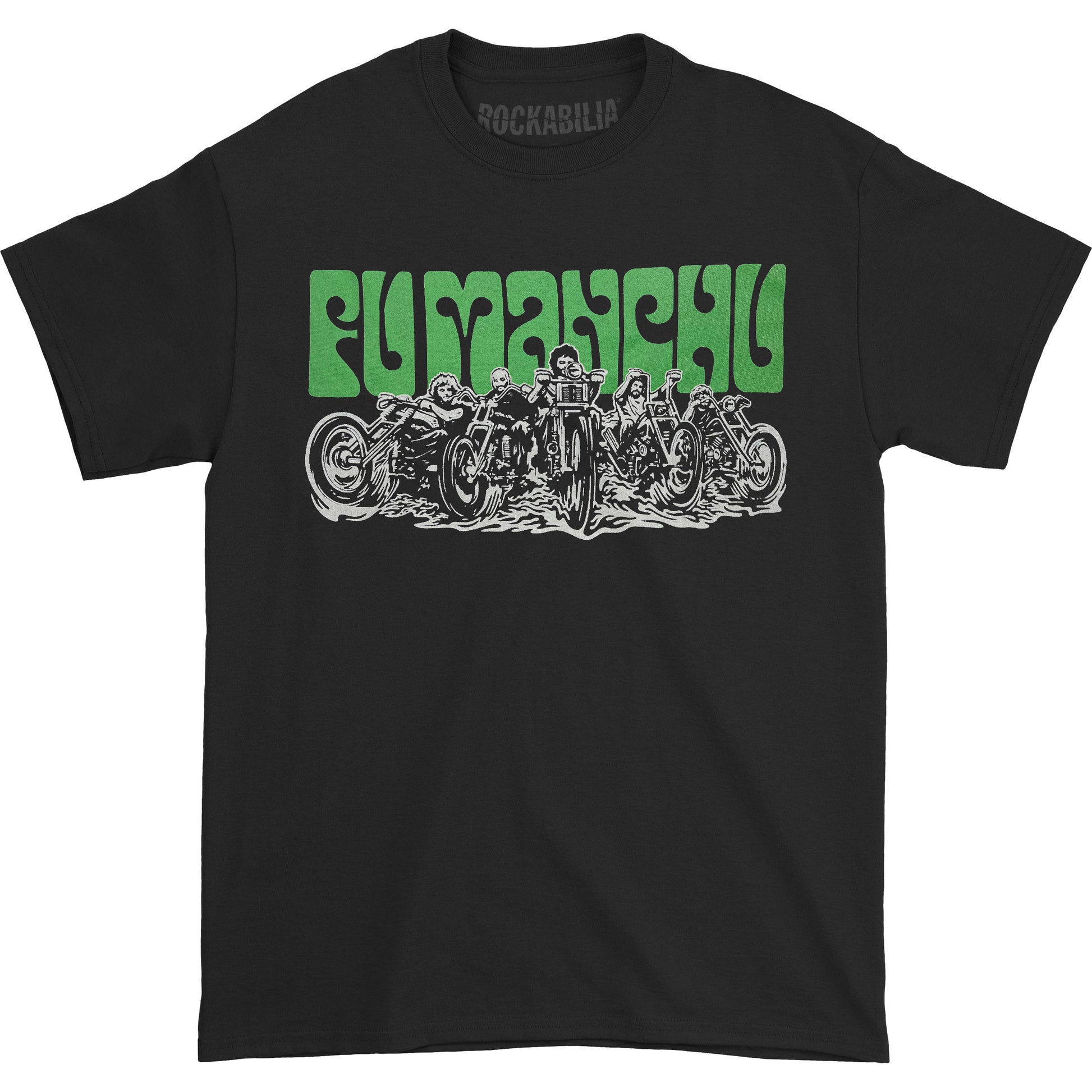 Fu Manchu Bikers Reload T-shirt Front
