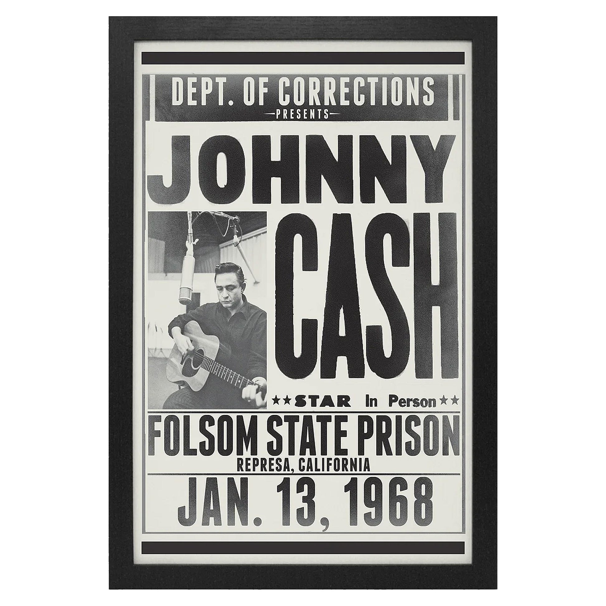 Folsom State Framed Wall Art