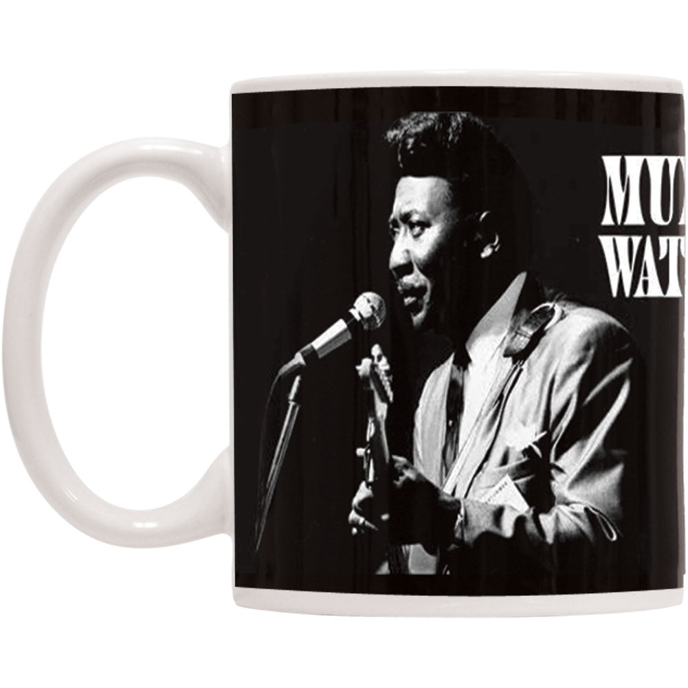 Muddy Waters Live B&W Coffee Mug Front