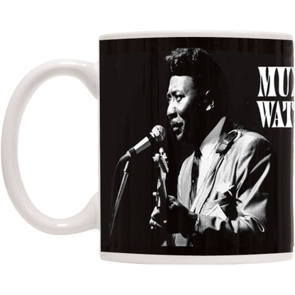 Muddy Waters Live B&W Coffee Mug Front