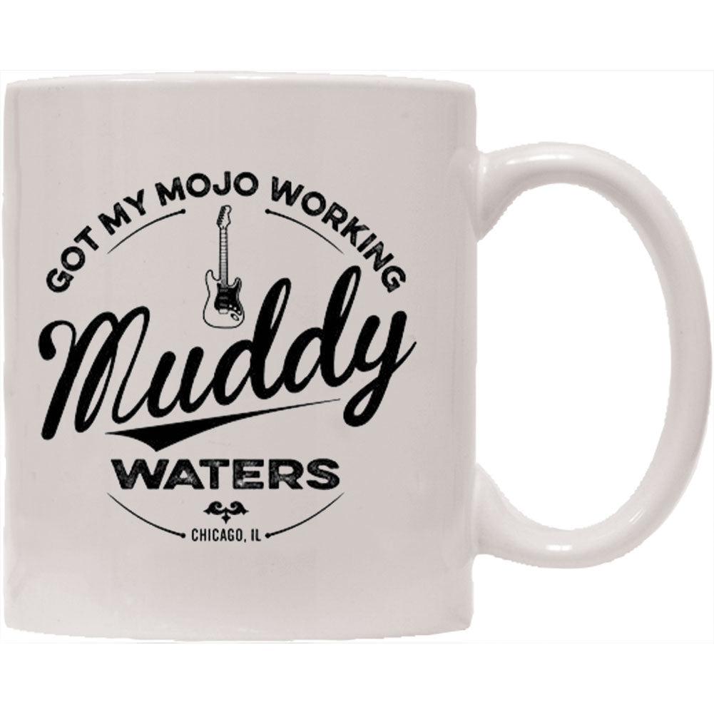 Muddy Waters Mojo Working Coffee Mug Back