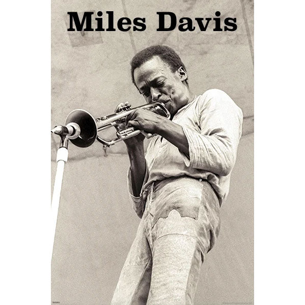 Miles Davis Trumpet Domestic Poster Front