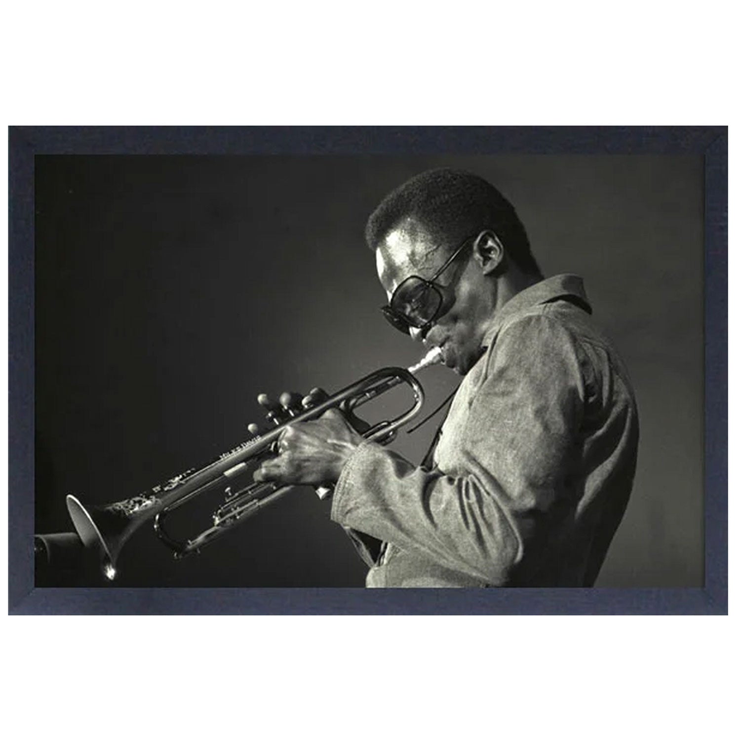 B&W Live Framed Wall Art