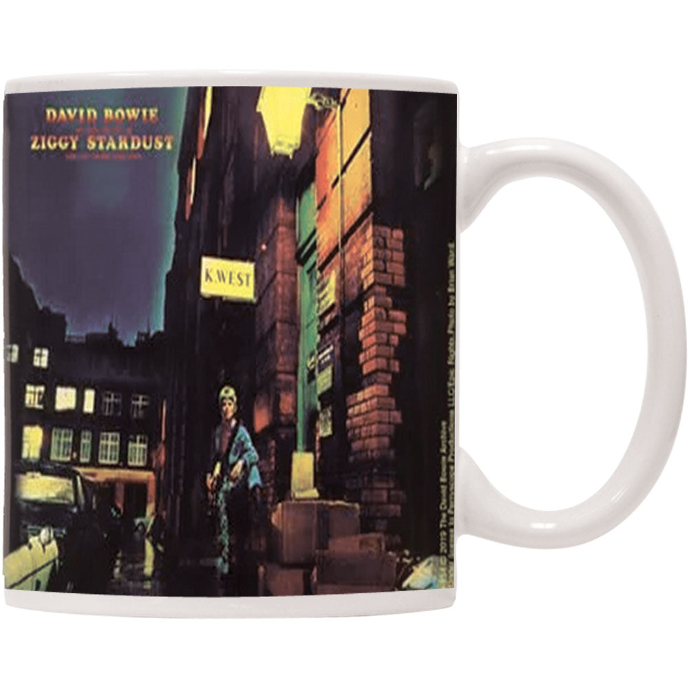 David Bowie Ziggy Stardust Coffee Mug Back