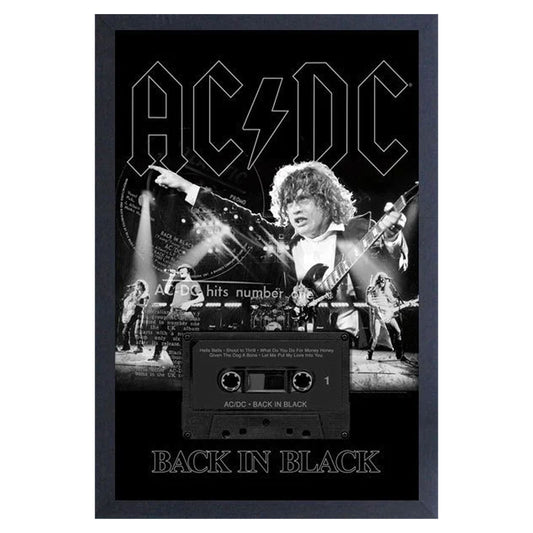 Back in Black - Live Framed Wall Art
