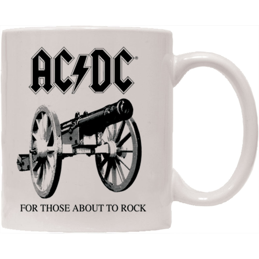 AC/DC Those About to Rock Coffee Mug Back