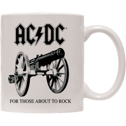 AC/DC Those About to Rock Coffee Mug Back