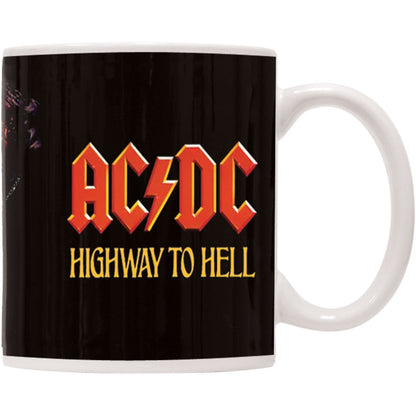AC/DC Highway to Hell Coffee Mug Back