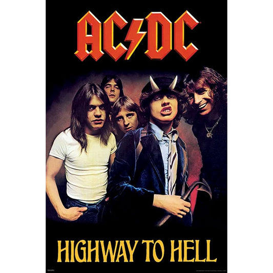 AC/DC HIGHWAY TO HELL Domestic Poster Front