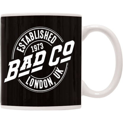 Bad Company Established 1973 Coffee Mug Back