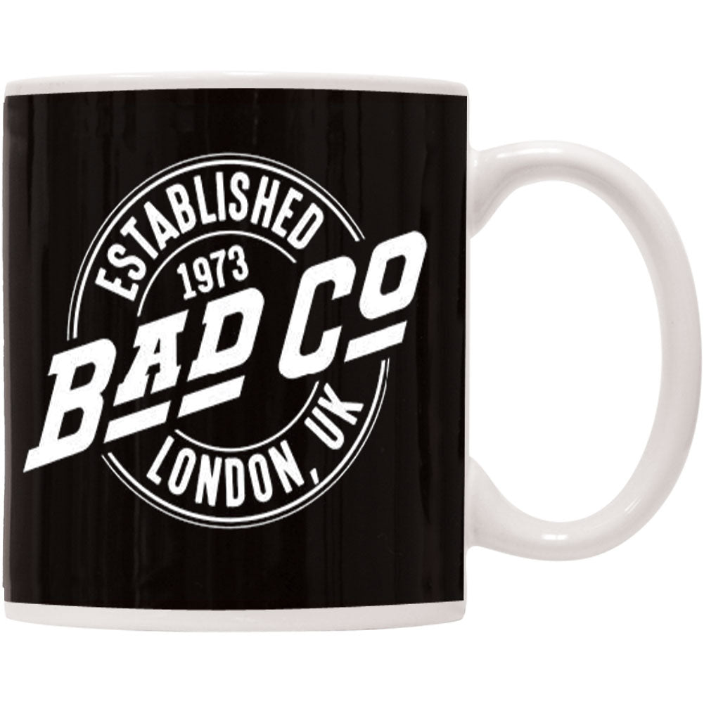 Bad Company Established 1973 Coffee Mug Back