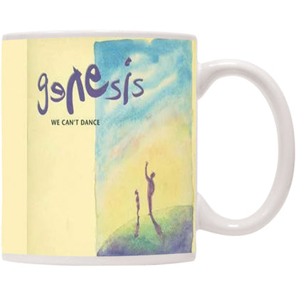Genesis We Can't Dance Coffee Mug Back