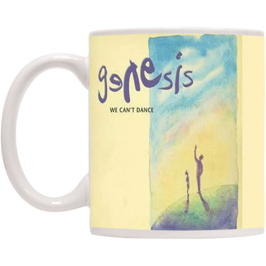 Genesis We Can't Dance Coffee Mug Front