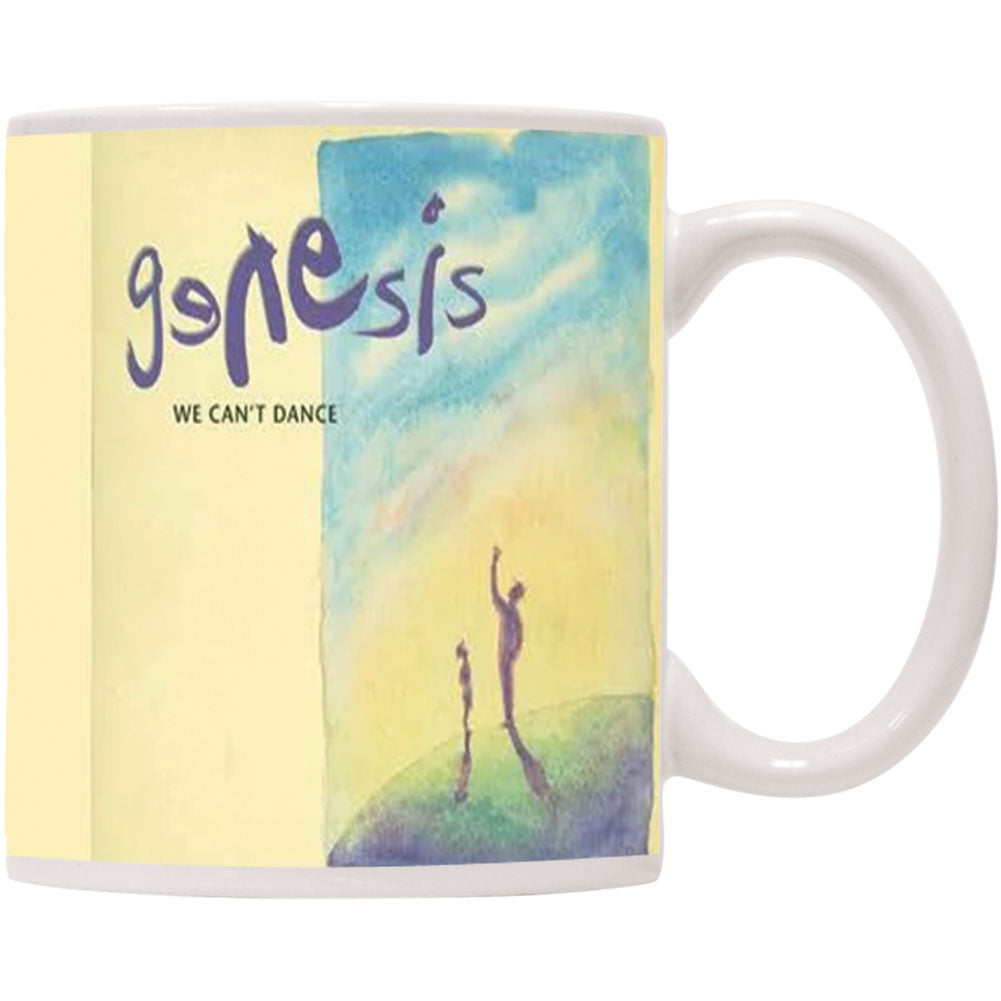 Genesis We Can't Dance Coffee Mug Back
