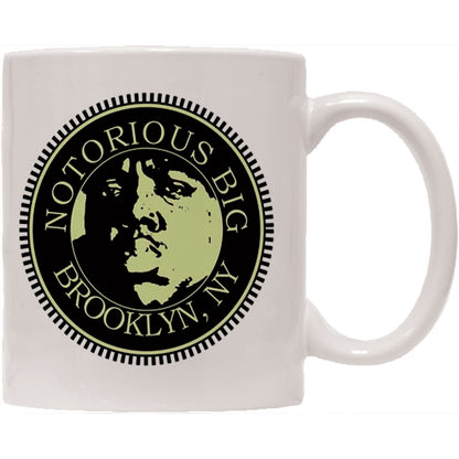 Notorious B.I.G. Brooklyn Seal Coffee Mug Back