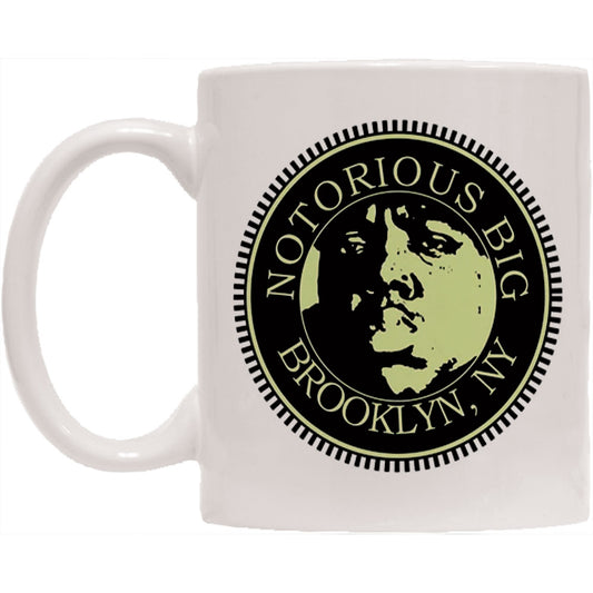 Notorious B.I.G. Brooklyn Seal Coffee Mug Front