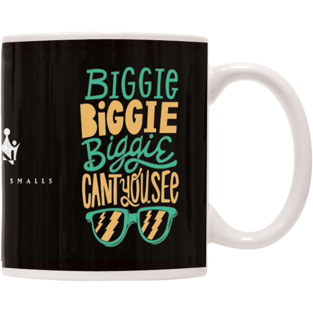 Notorious B.I.G. Can't You See Coffee Mug Back