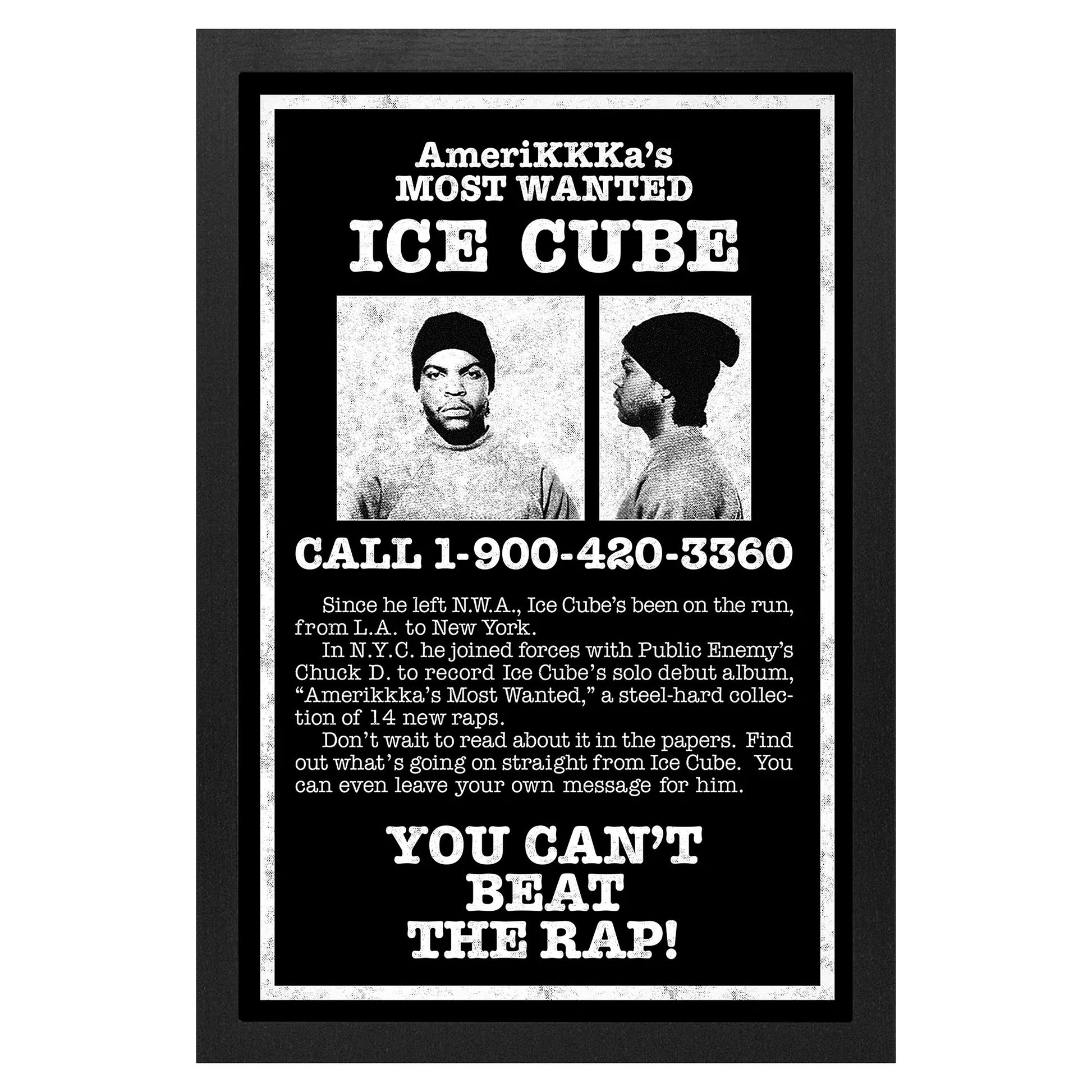 Most Wanted Framed Wall Art