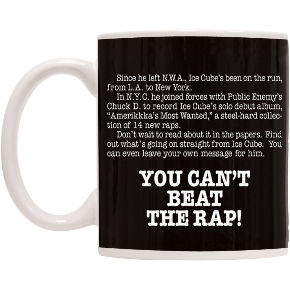 Ice Cube Most Wanted Coffee Mug Front